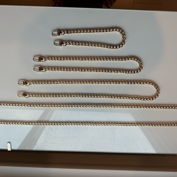 4 pc chain for bag and wallet chain - Picture 1 of 11